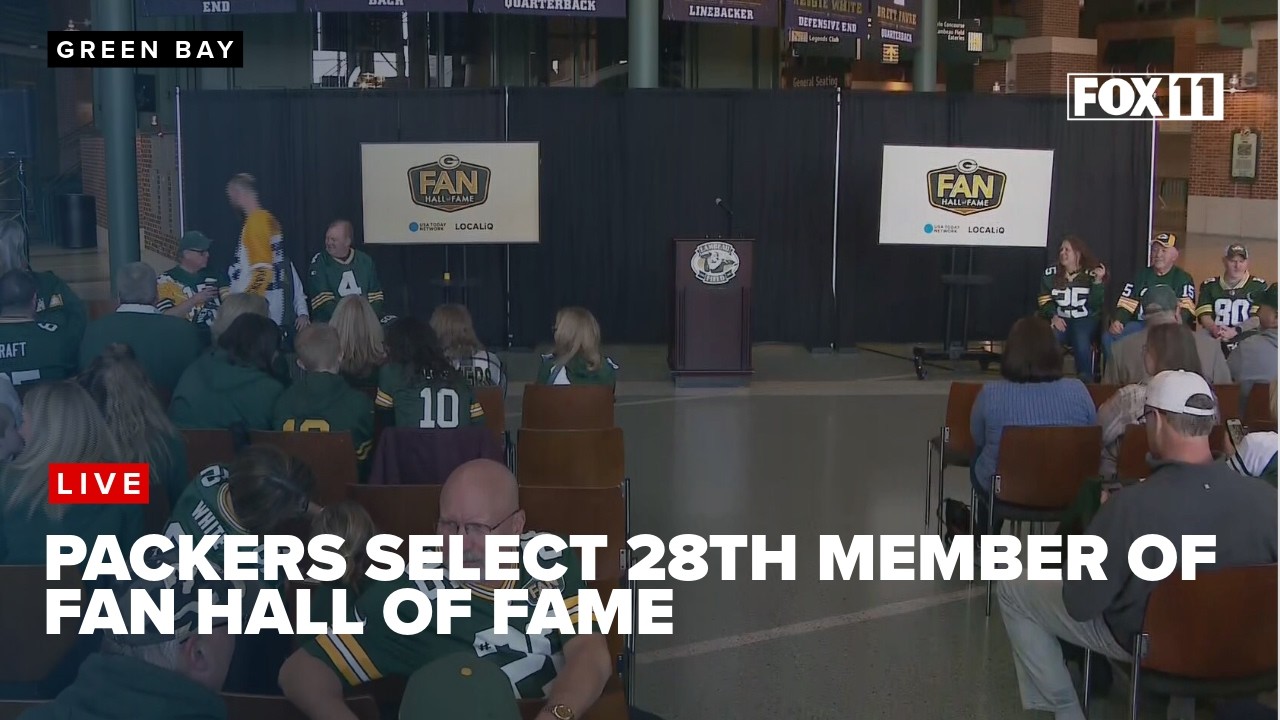 Cancer survivor who created basement shrine honoring Packers is named 28th FAN Hall of Fame inductee