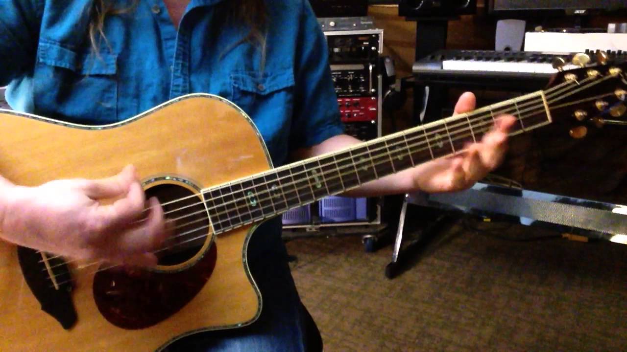 Ocean Blues in C Sharp Minor Open Tuning, Key of C Sharp Natural Minor - Scott Quillin 2016