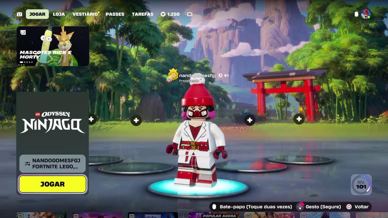 FORTNITE · LEGO · NANDOGOMESFGJ