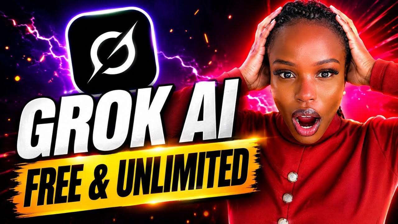 GROK AI Is FREE Again! No Watermark, Unlimited Access