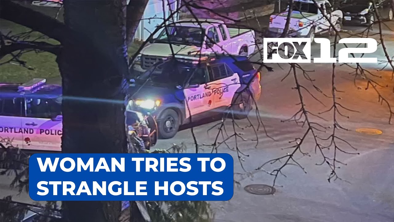 Woman accused of trying to strangle hosts after dinner invite in NE Portland home