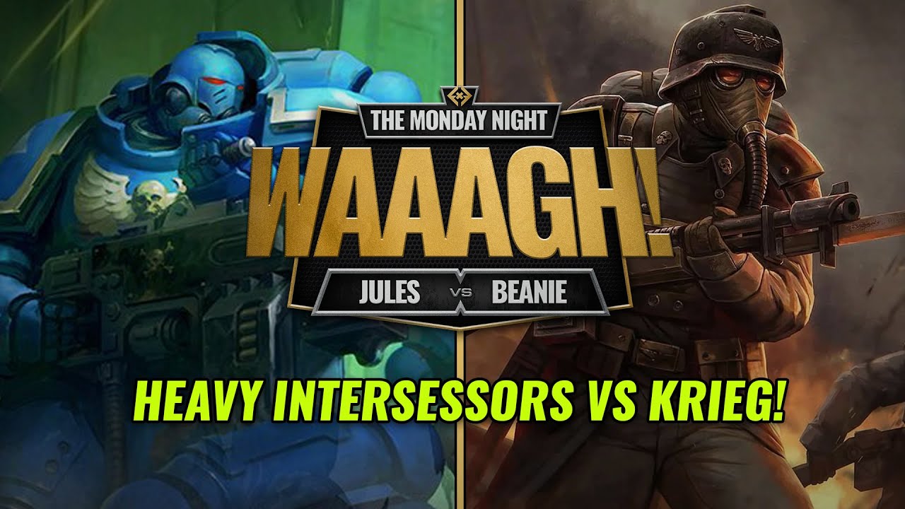 THE CHONKIEST COMEBACK! Heavy Intersessors Vs Krieg Veterans Kill Team Battle!