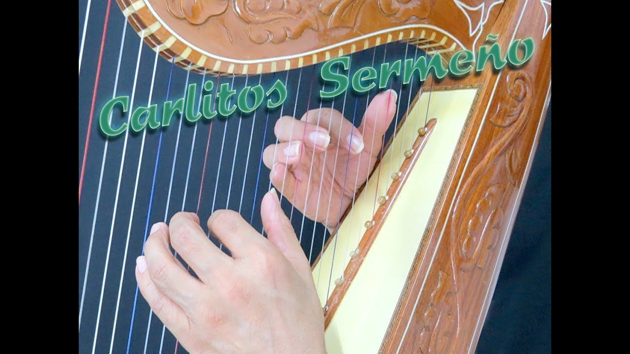 how to play the Harp - clases de Arpa - doble mano, bordonas, y otros