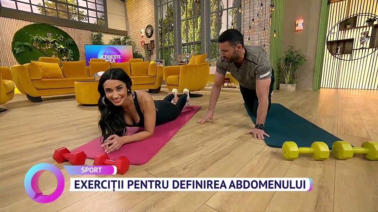 Exerciții pentru definirea abdomenului