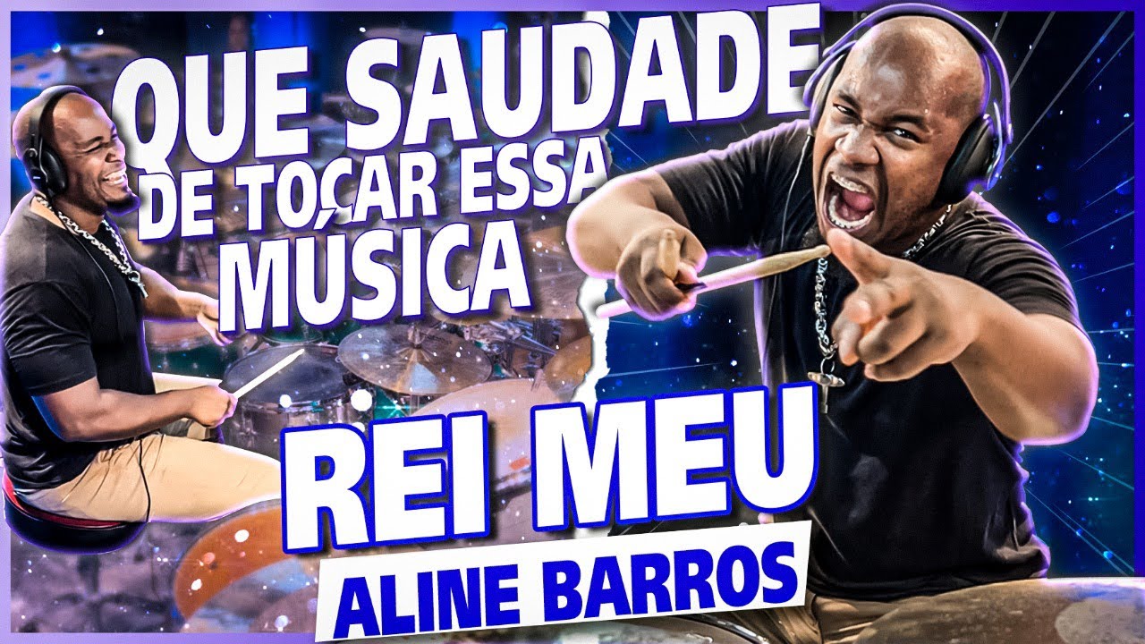 Josivaldo Santos - Rei Meu | Aline Barros(DrumCover) nostalgia pura
