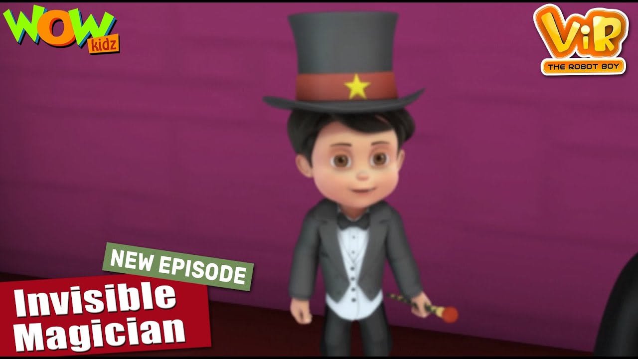 Vir The Robot Boy New Episodes| Invisible Magician | Robot Ki Kahani | Hindi Cartoons | Wow Kidz