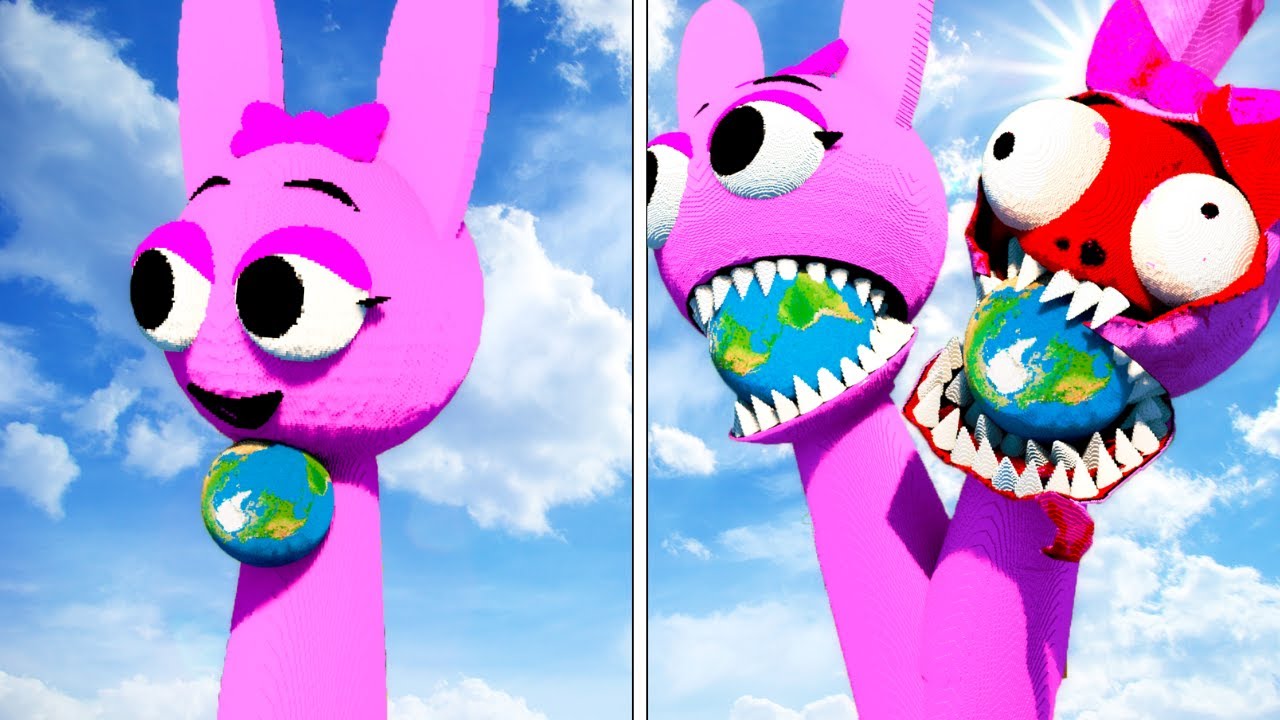 Mini To Big EARTH vs PINKI EVOLUTION! | Experiments in Teardown