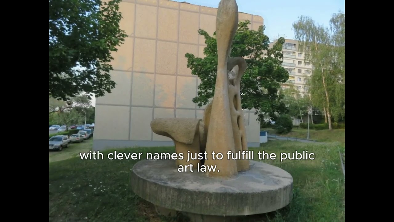 Prague's Weirdest Sculpture? #prague #sculpture #publicart #czechoslovakia