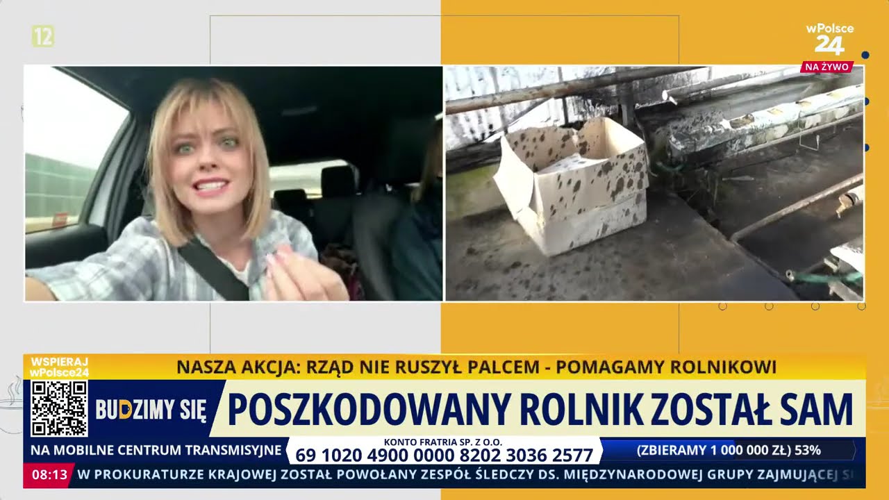 Rząd zostawił na lodzie poszkodowanego rolnika | Anna Pawelec