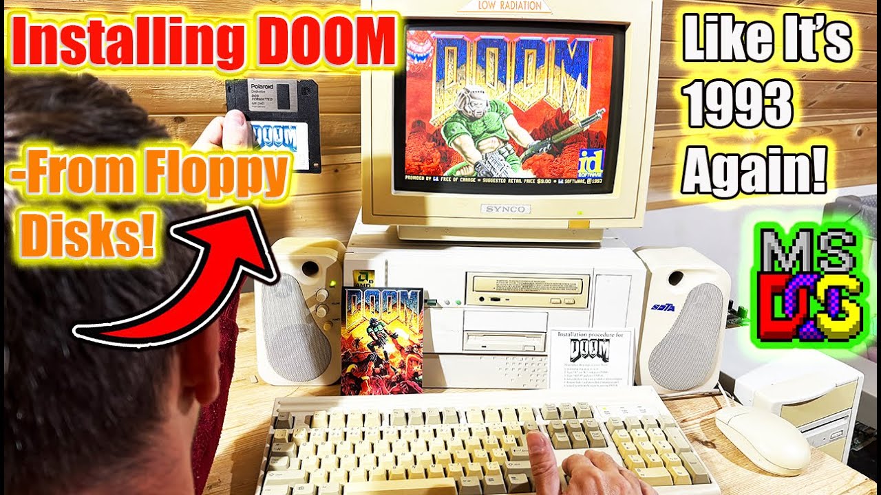 I Installed DOOM from Floppy Disks &mdash; On My REAL 1996 PC (Just Like It&rsquo;s 1993!)