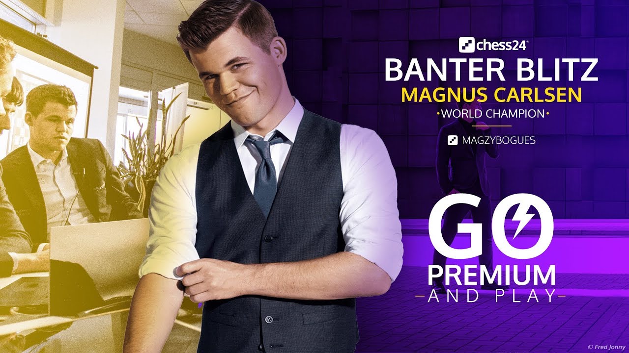 Banter Blitz with World Champion Magnus Carlsen (2)