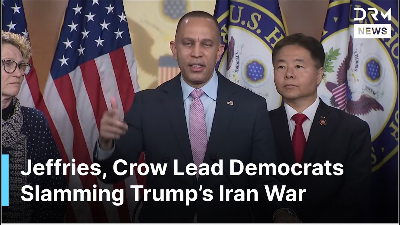 FULL PRESSER: Democrats Demand War Powers Vote as Jeffries, Others Slam Trump’s Iran War | AC1G