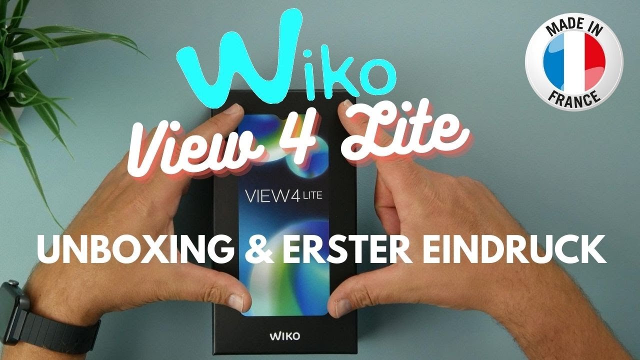 Wiko View 4 Lite I Unboxing & erster Eindruck I Einsteiger Smartphone aus Frankreich I deutsch I 4K