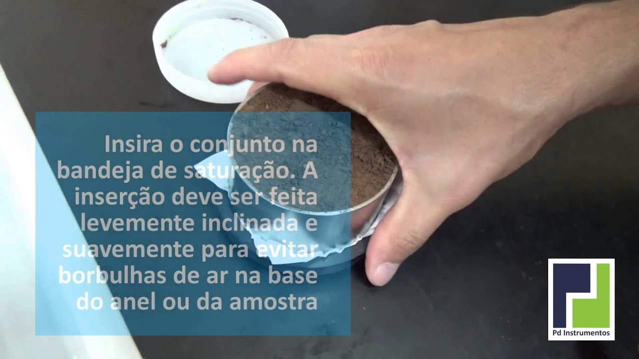 Hyprop Parte 1 Preparando amostra para an&aacute;lise