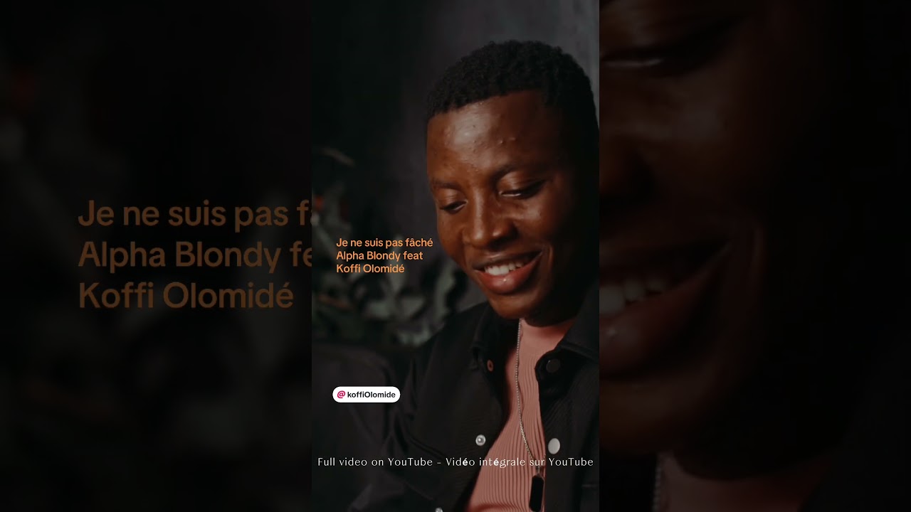 Enjoy «Je ne suis pas fâché » - Alpha Blondy feat Koffi Olomidé ❤️💛💚 #rise #reggae #rumba