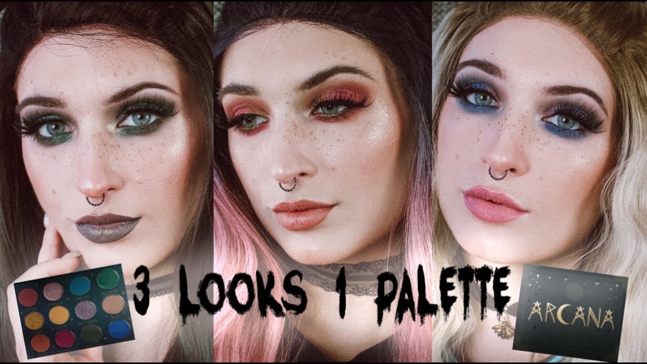 Shroud Cosmetics Arcana | 3 Looks 1 Palette