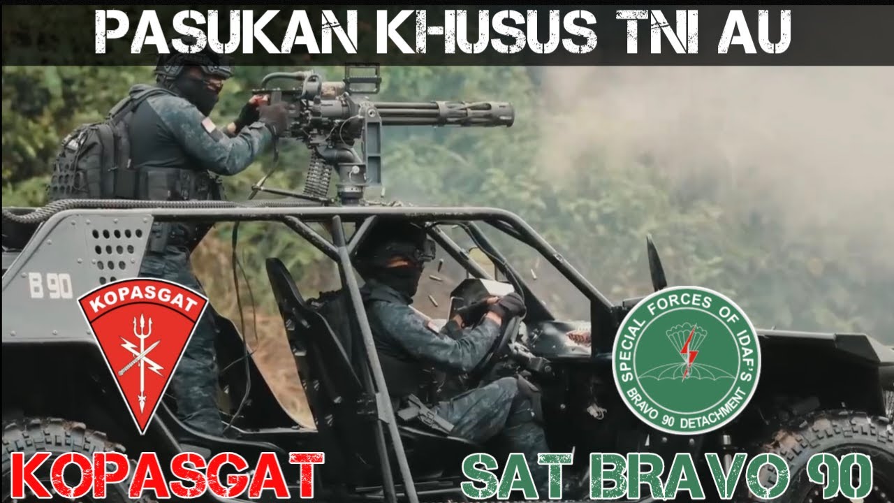 Profil Kopasgat dan Sat Bravo 90 Pasukan Khusus TNI angkatan Udara