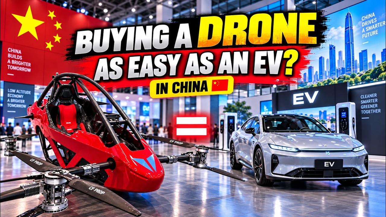 Купить персональный дрон как электромобиль всего за $23 000??!!