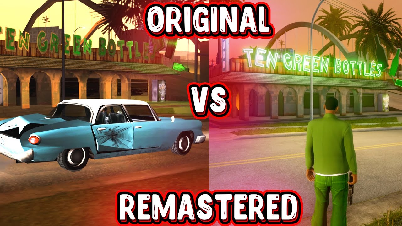 REMAKE СРАВНЕНИЯ GTA SA ORIGINAL VS REMASTERED! КАКОЙ SAN ANDREAS ЛУЧШЕ??? Definitive Edition 2021