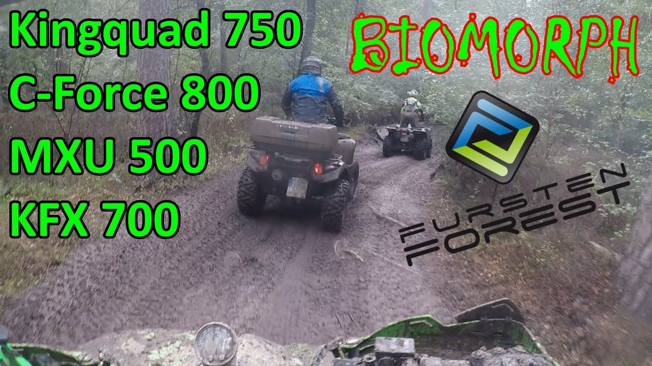 C-Force 800 | Kingquad 750 | KFX 700 | MXU 500 | Quad Treffen Fursten Forest 2018