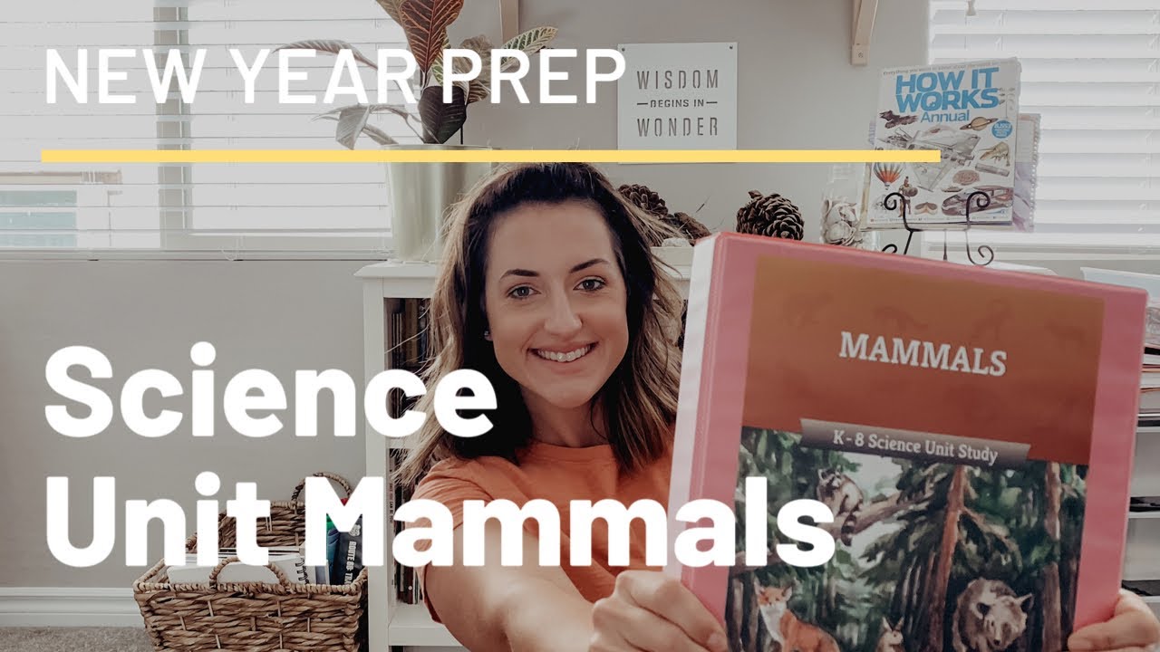 *NEW SCHOOL YEAR PREP||PREPARE A SCIENCE UNIT WITH ME||MAMMALS BY THE GOOD AND THE BEAUTIFUL