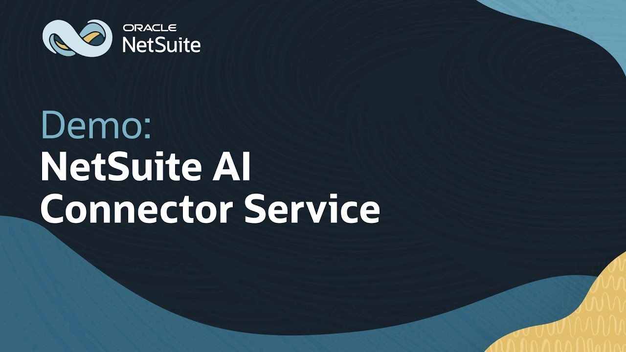 NetSuite AI Connector Service for Claude: Demo