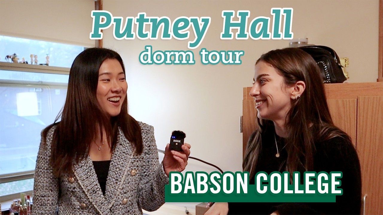 Go Inside Putney Hall! (Babson College Dorm Tour)
