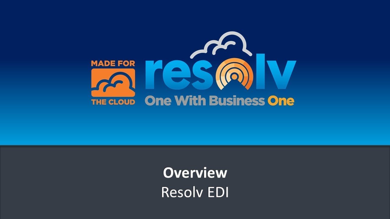Achieve EDI for SAP Business One HANA
