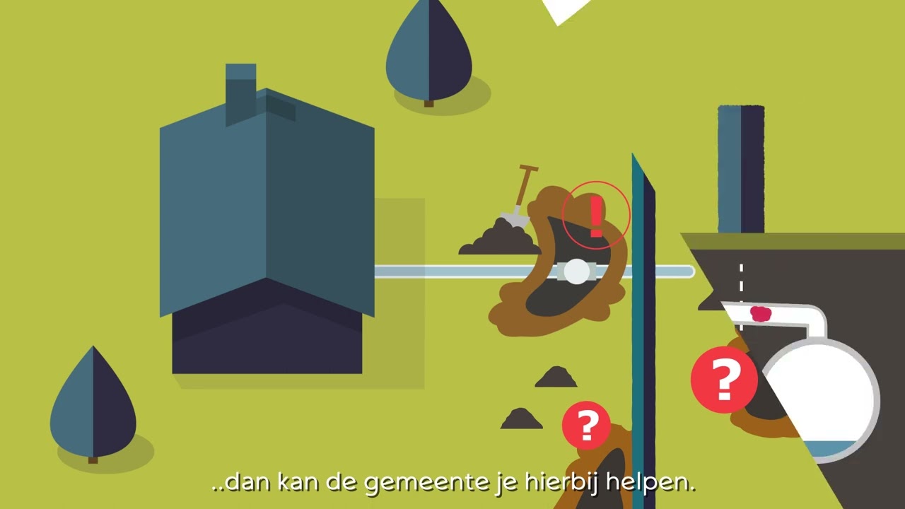 Het riool verstopt, wat nu?