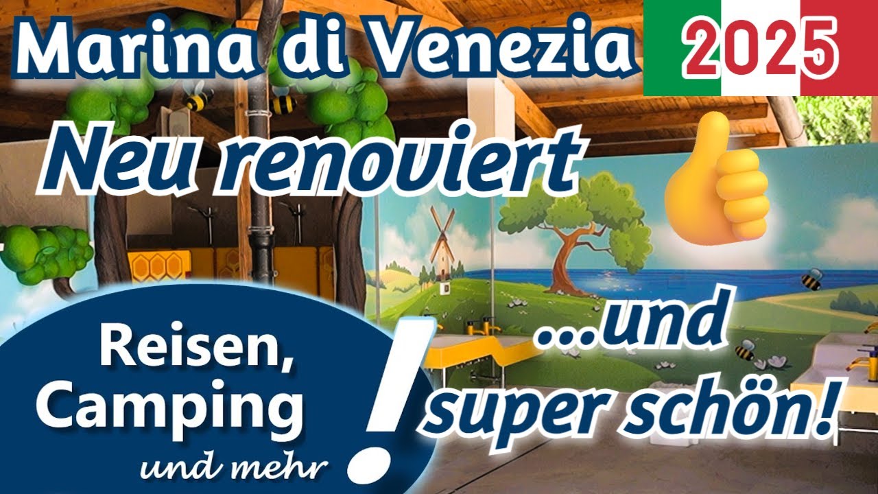 Neu renoviertes Waschhaus im 3000er Bereich | Marina di Venezia | ReiseVLOG Italien