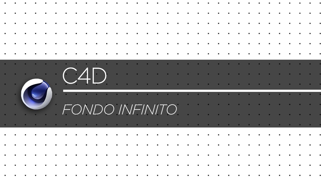 Cinema 4D Fondo Infinito/infinite background