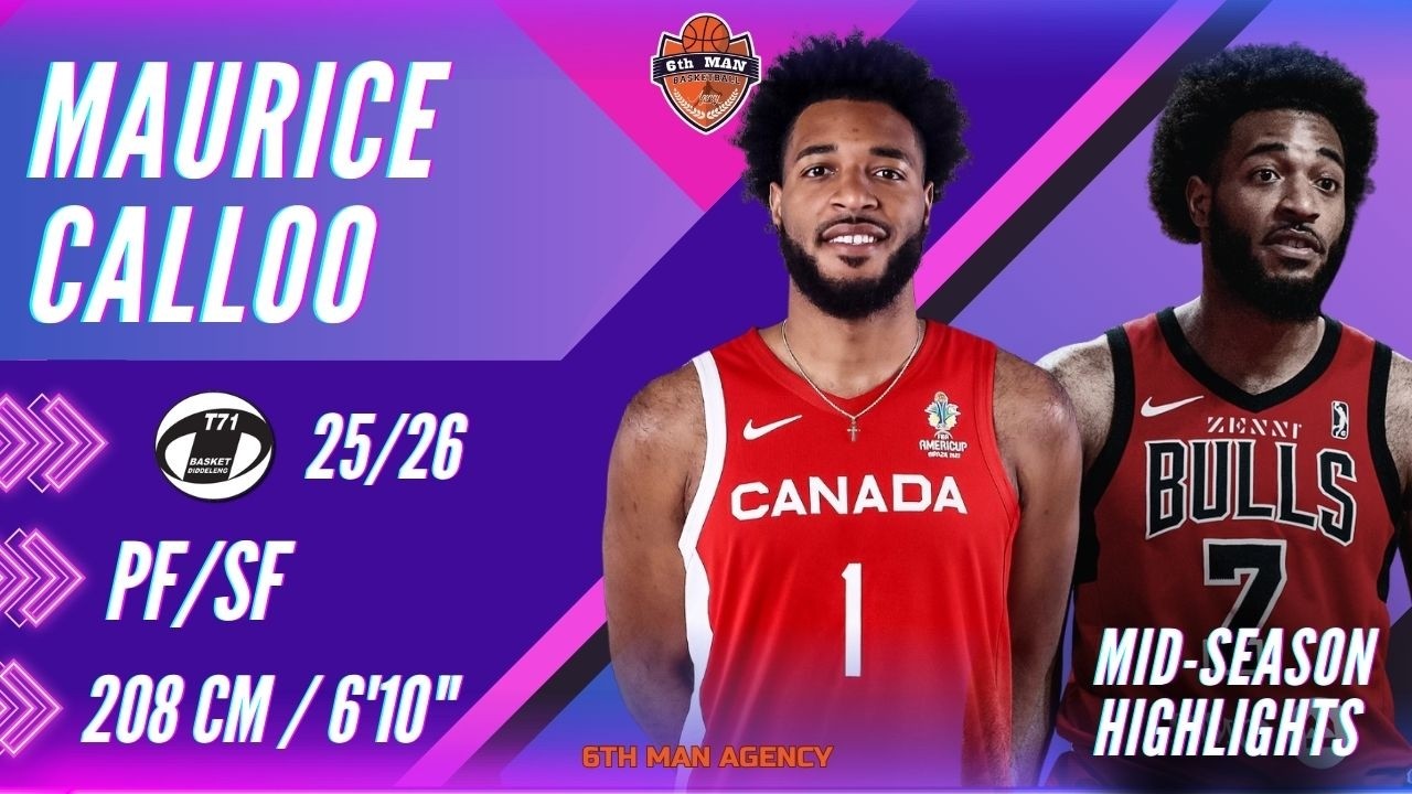 MAURICE CALLOO ⏐ 25/26 Mid-Season Highlights
