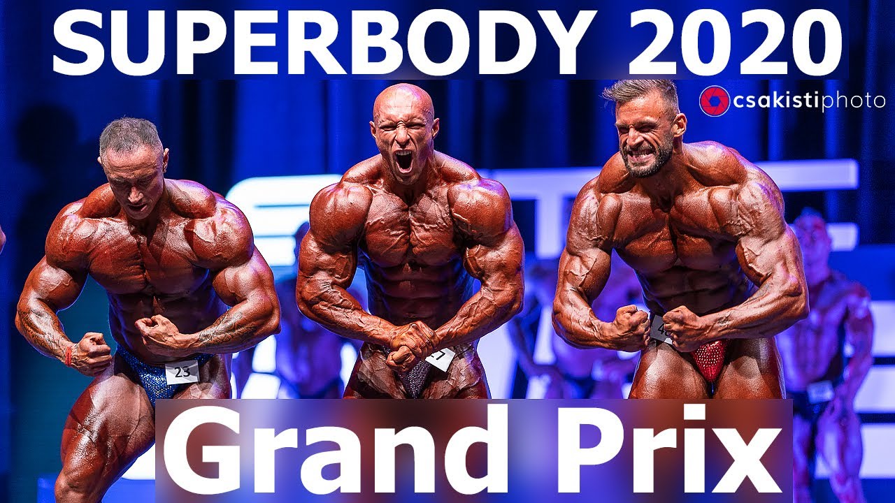 Superbody 2020 GP kategória Dudás Ádám, Szemereka László, Bereczki Krisztián