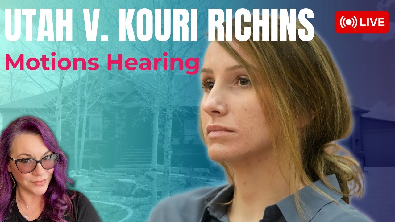 LIVE COURT | Kouri Richins Motions Hearing.