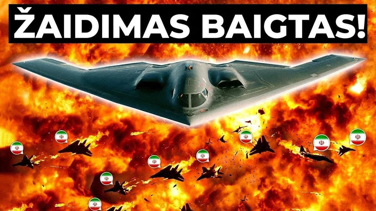 Iranas stojo prieš JAV oro pajėgas – bet F-35 peržengė netikėtą ribą