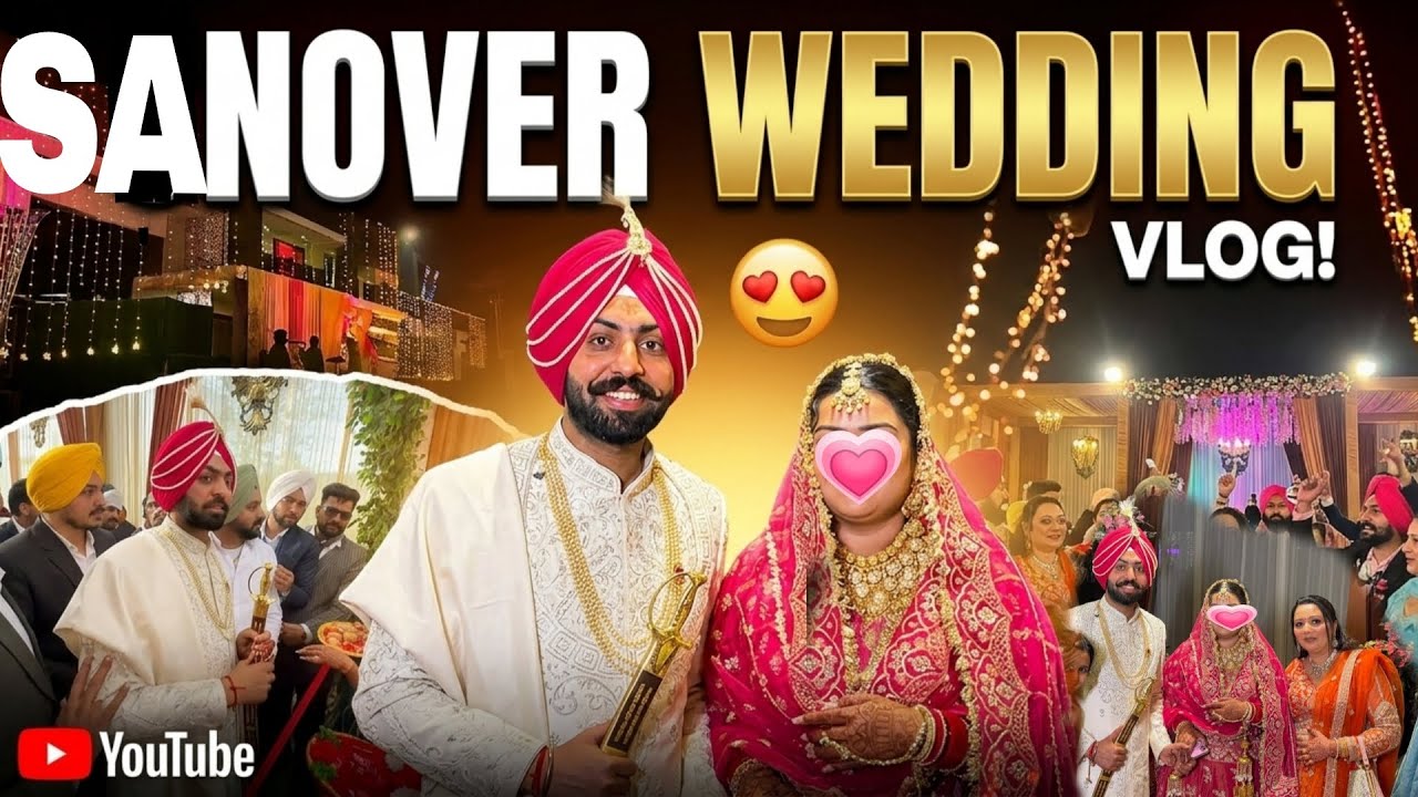 Sanover bal /Harman Khosa full enjoy on sanover wedding part 1#sanover #love #trending  #viral 