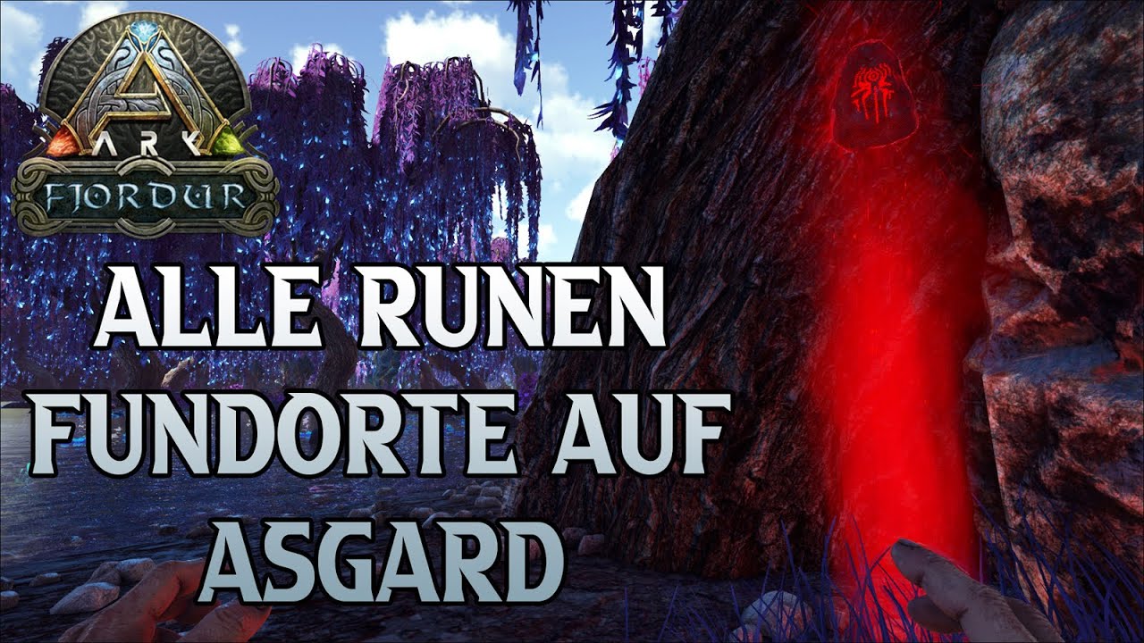 Fjordur | Alle Runen Fundorte in Asgard | ARK Survival Evolved