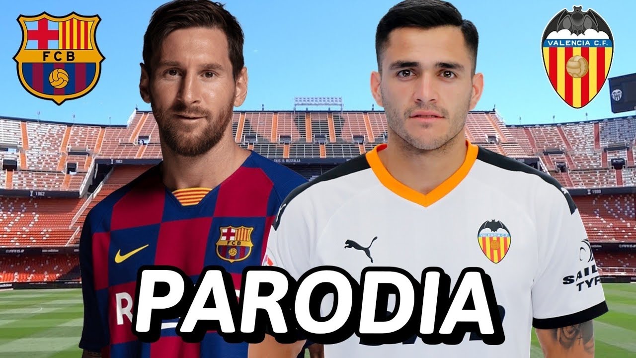 Canción Valencia vs Barcelona 2-0 (Parodia Aventura - Lunay, Anuel AA, Ozuna)