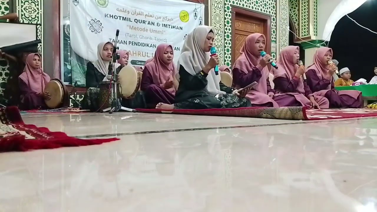 live tadi malam grup sholawat AL.anwariah .dusun mundu