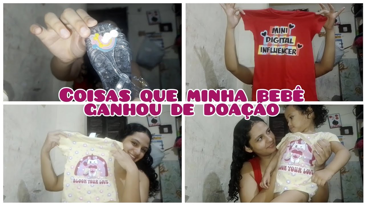 ROUPAS SEMI NOVAS E CALÇADOS QUE MINHA BEBÊ GANHOU