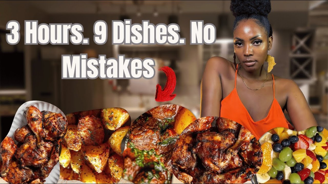 3 Hours. Multiple Dishes. Cooking for My Friends Under Pressure