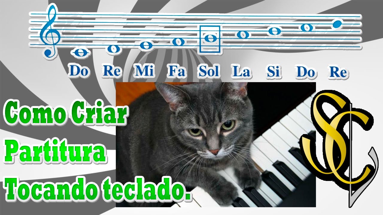 📀 Como fazer Partituras apenas tocando Teclado (ScoreCloud Studio)