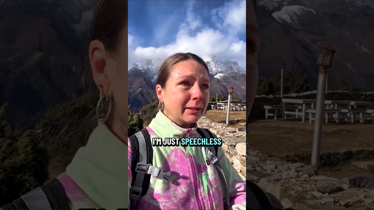 🇳🇵 &ldquo;OH MY GOD&hellip; Nepal is unreal! 🏔️😍 ##Nepal #NepalTravel #Himalayas #VisitNepal #HeavenOnEarth