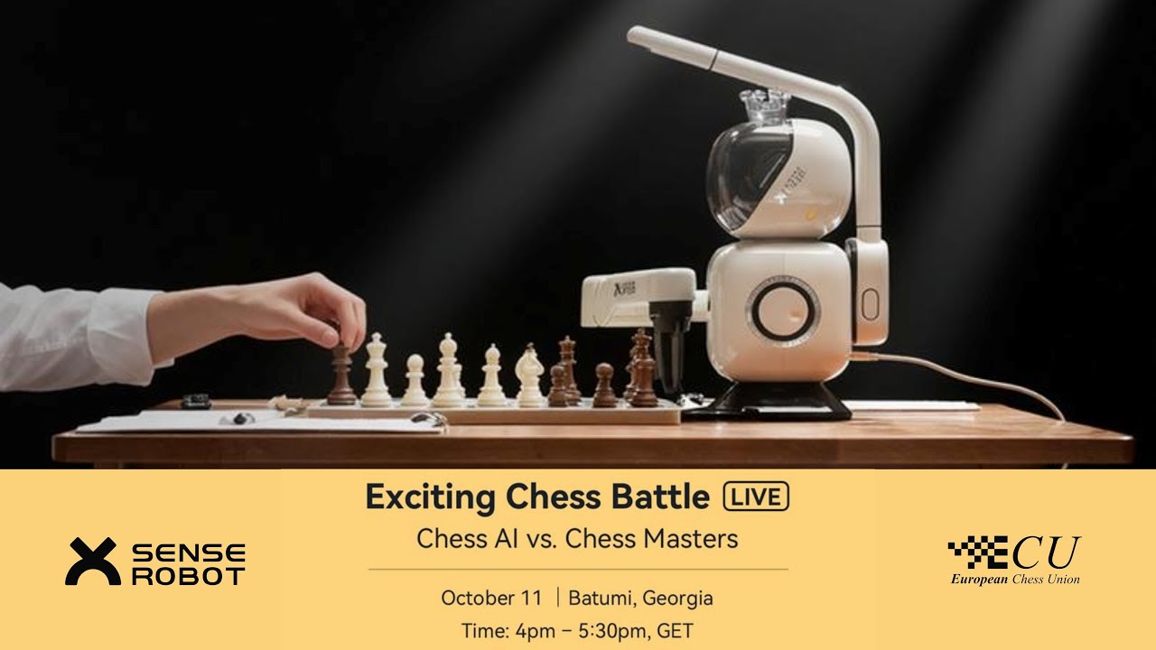 SenseRobot Vs. Chess Masters