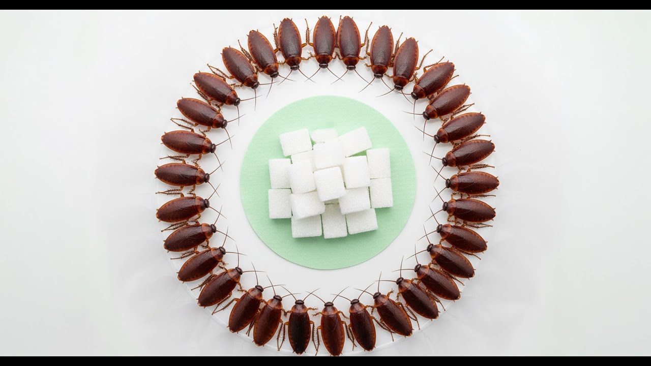 The Final Test: What Happens When Cockroaches Find Sugar?  (Cockroaches vs. Sugar)