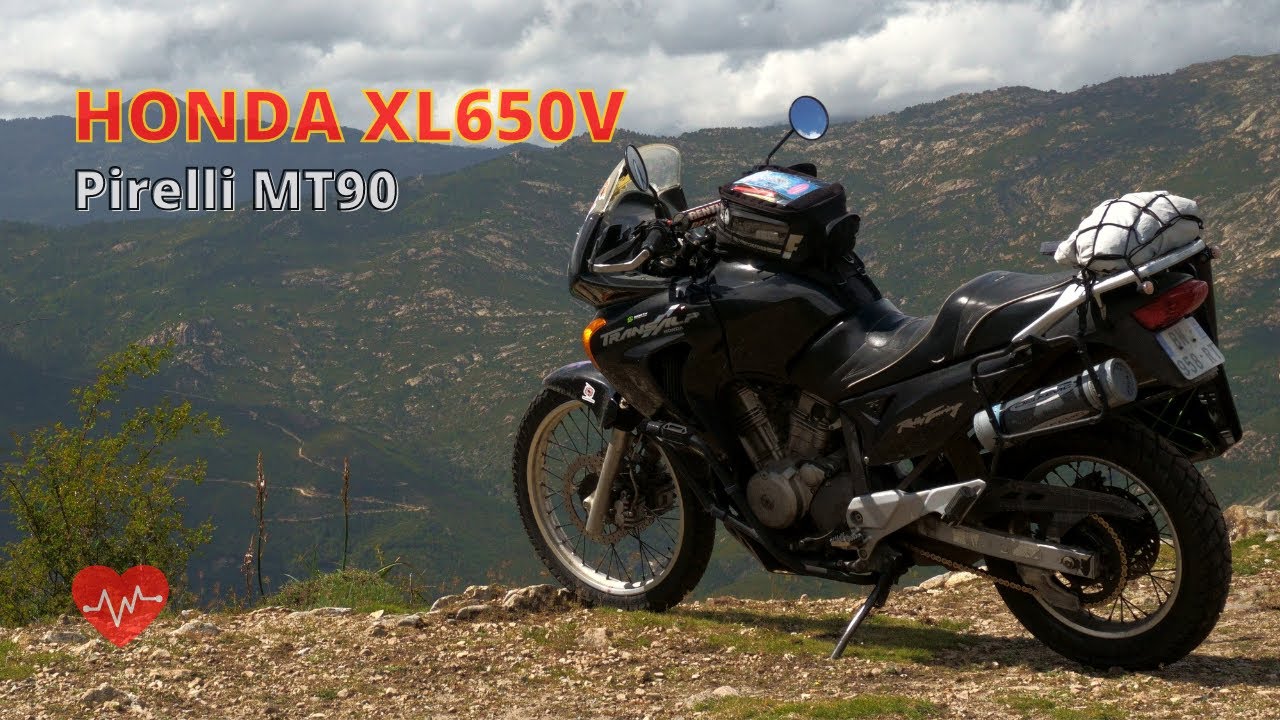 #25 HONDA XL650V TRANSALP - (2/2) Opony Pirelli Scorpion MT90