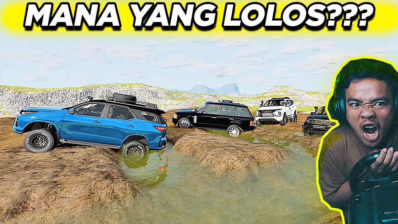 CHALLENGES 6 Mobil Sultan Masuk Lumpur! - BeamNG Drive
