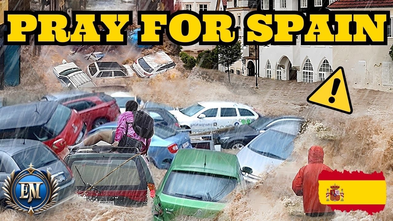 ⚠️Crazy Flooding in Murcia, Spain is now sinking! 😱