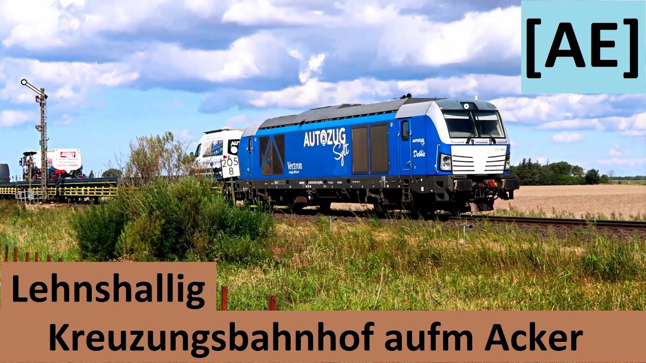 Lehnshallig Kbf / Bbf - Kreuzungsbahnhof der Marschbahn aufm Acker   | Alex E