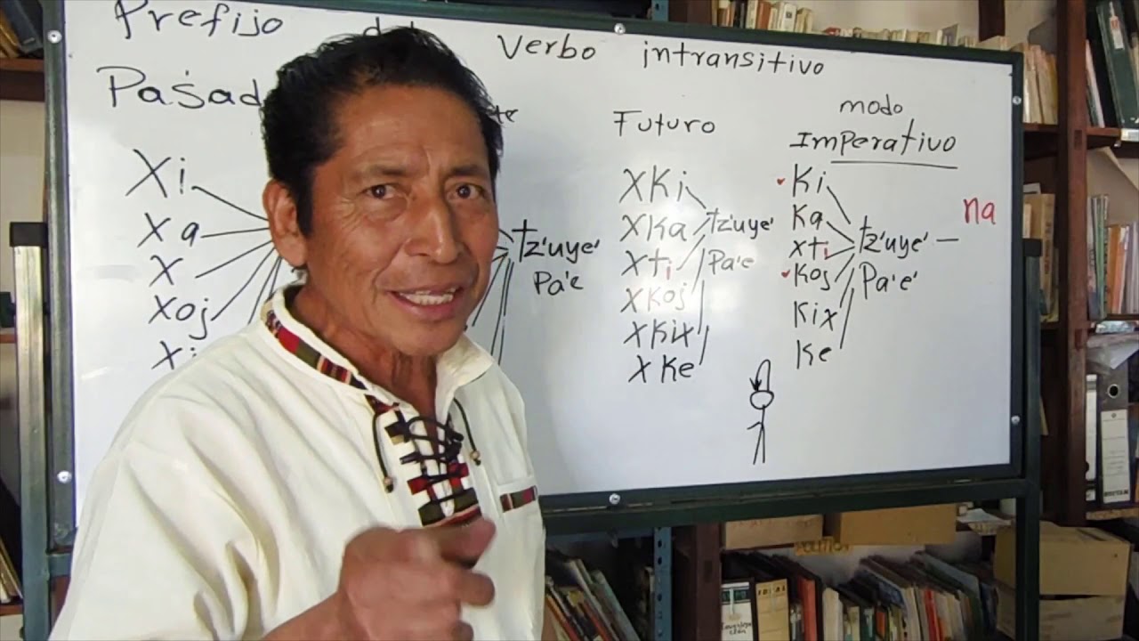 Prefijos del verbo intransitivo en Kaqchikel